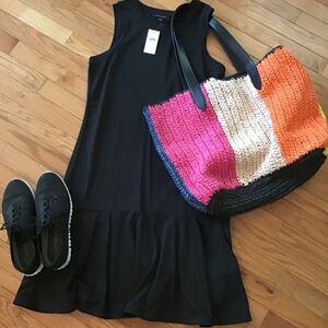 NWT BANANA REPUBLIC DROP WAIST CASUAL SLEEVELESS DRESS - GREAT THROW ON!